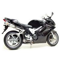 LeoVince SBK Oval OVAL EVOII ALUMINIUM WITH CONICAL END CAP: 2002-2009 HONDA VFR 800 V4 V-TEC